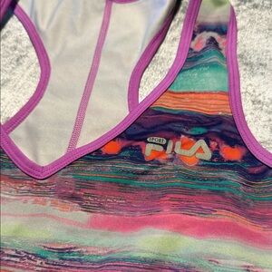FILA Women's Multicolor Tank Top